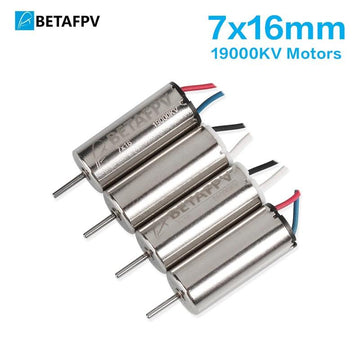 BETAFPV Cetus Motor - 7x16mm 19000KV Brushed Motors with JST-1.25 Connector for Cetus FPV Kit Quadcoptor Motor